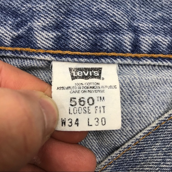 Vintage Levi’s 560 High Waist wedgie fit Jeans - Picture 7 of 7